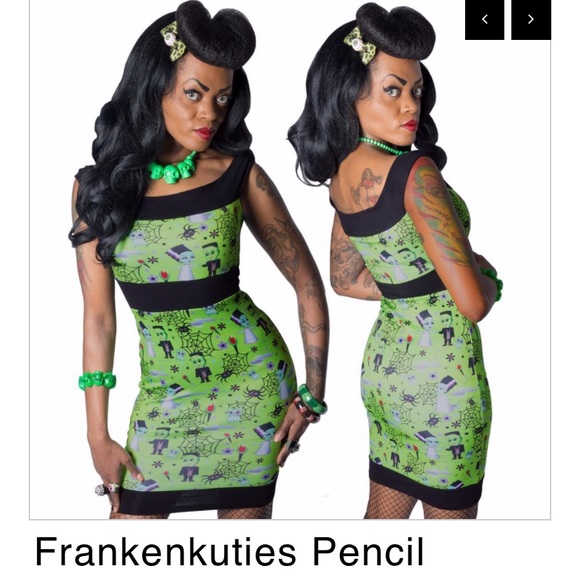 Kreepsville 666 Dresses & Skirts - Kreepsville 666 Frankencuties Dress Lisa Petrucci